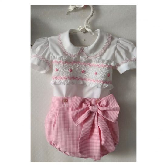 New RB Gingham Smocked GEVE25-9