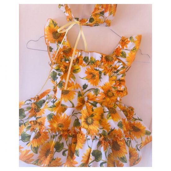 Summer Ela Sunflower Dress - Image 3