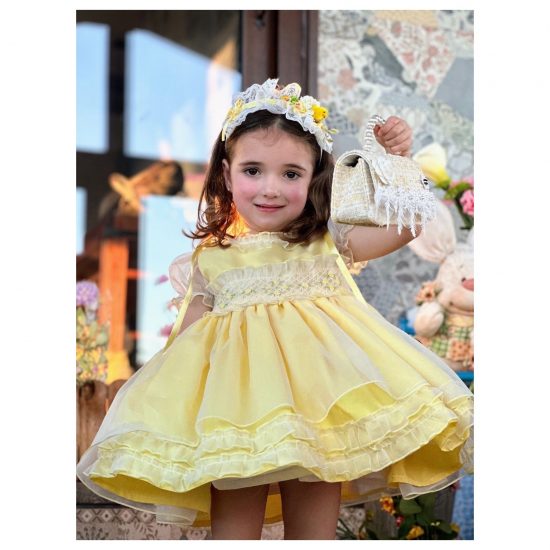 Sonata Sunny Smocked Dress VE25-03 - Image 2