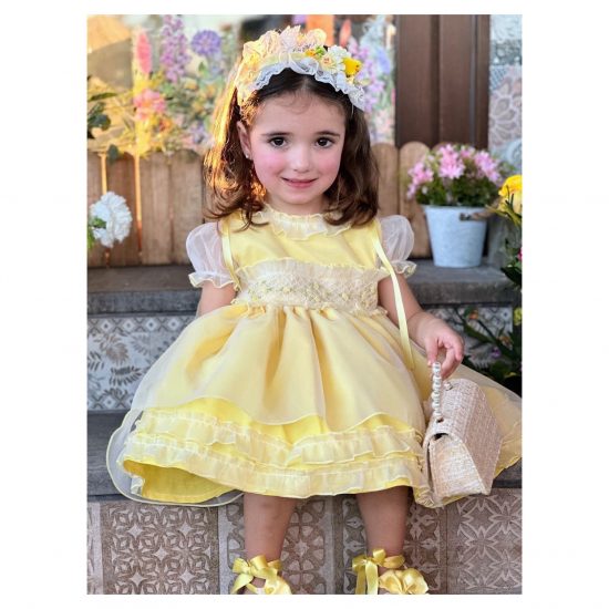 Sonata Sunny Smocked Dress VE25-03