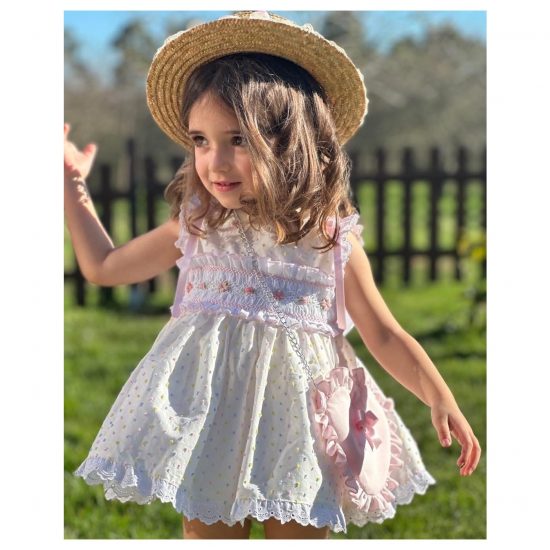 Sonata Summer Smocked Dress VE25-09