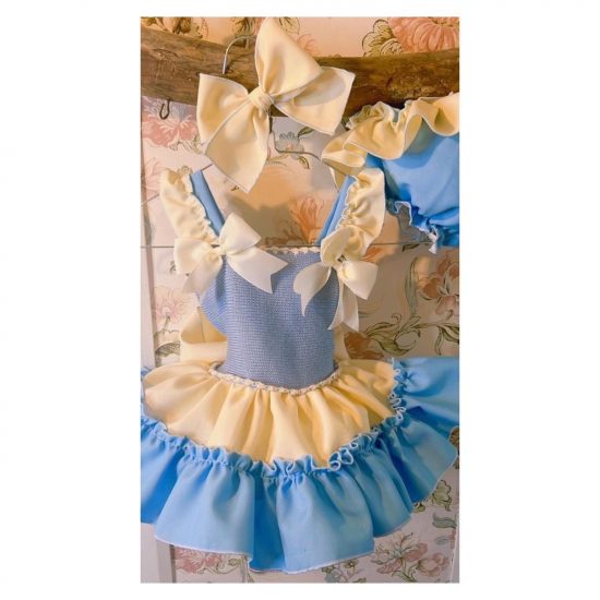 Summer Ela Baby Blue Dress