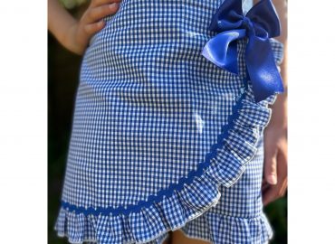 RB School Gingham Skort