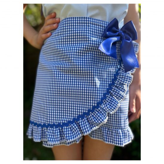 RB School Gingham Skort