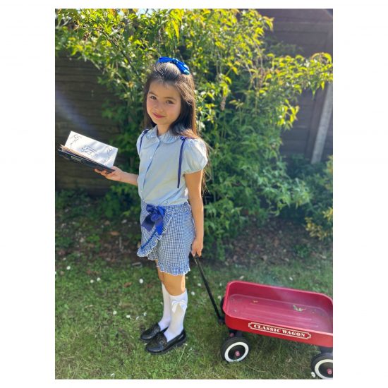 RB School Gingham Skort - Image 4