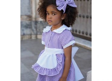 Ela Apron Gingham Dress