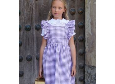 Ela Gingham School Maria Pinny