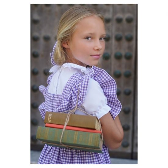 Ela Gingham School Maria Pinny - Image 3
