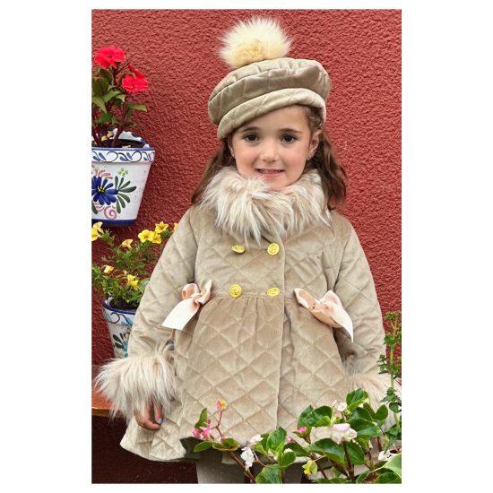 Sonata Winter Camel Coat IN25-17 - Image 2