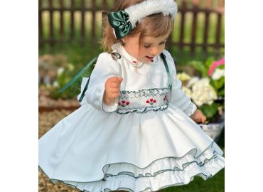 Sonata Smocked Flower Dress IN25-10
