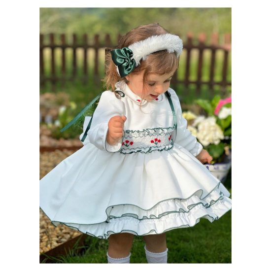 Sonata Smocked Flower Dress IN25-10