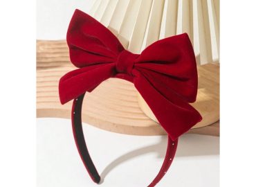 Christmas Bow Head Band