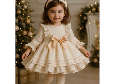Sonata Christmas Cream Dress IN25