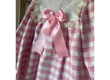 Exclusive RB Checked Pink Dress