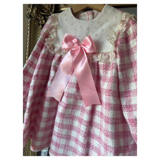 Exclusive RB Checked Pink Dress