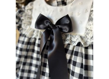 Exclusive RB Black Checked Dress