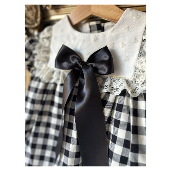 Exclusive RB Black Checked Dress